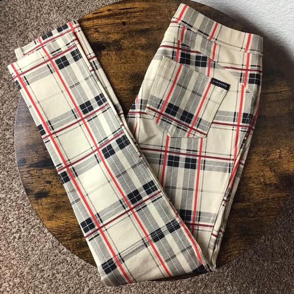 Sanctuary Grease Plaid Leggings - Picture 2 of 7